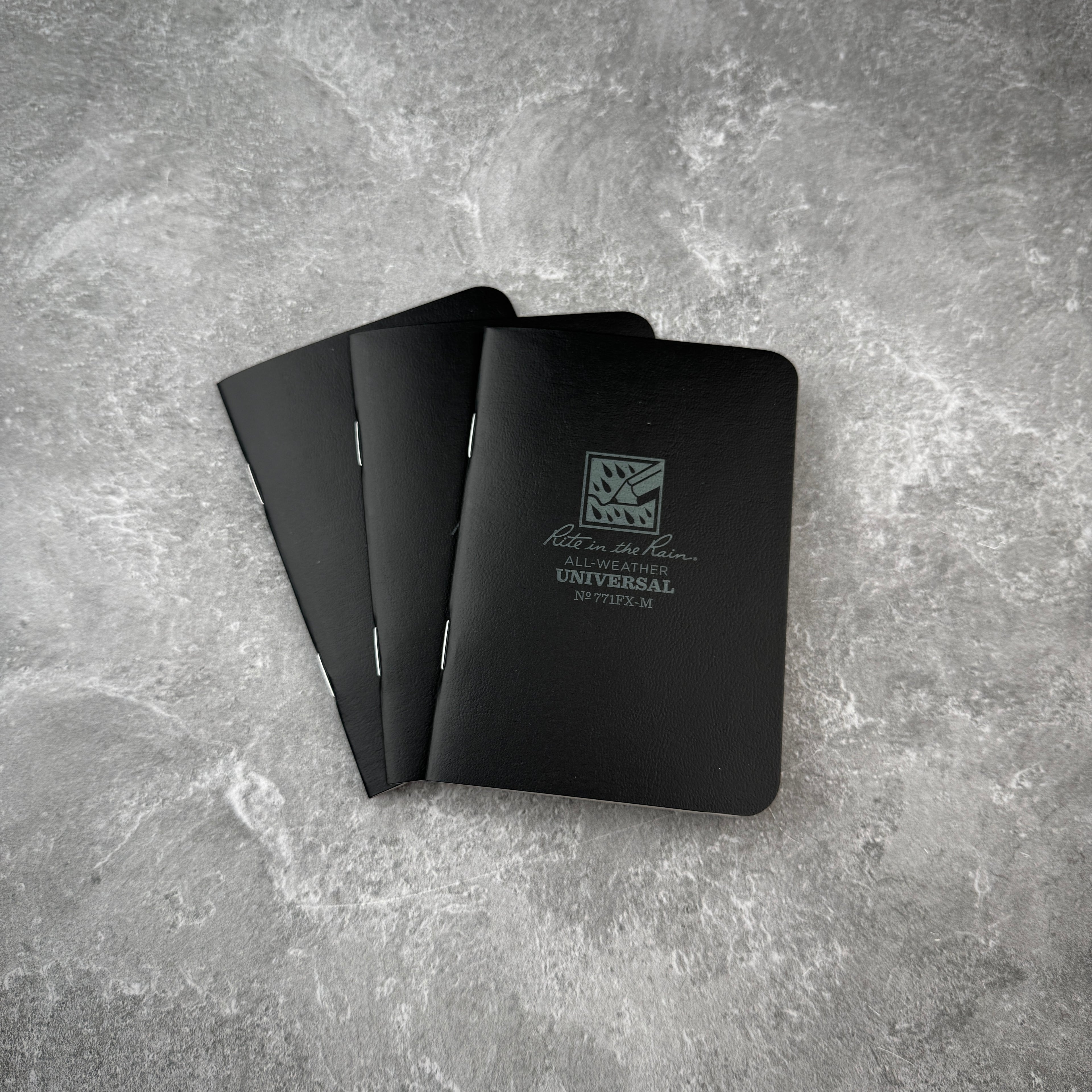 Rite in the Rain Weatherproof Mini Notebook (3 pack)