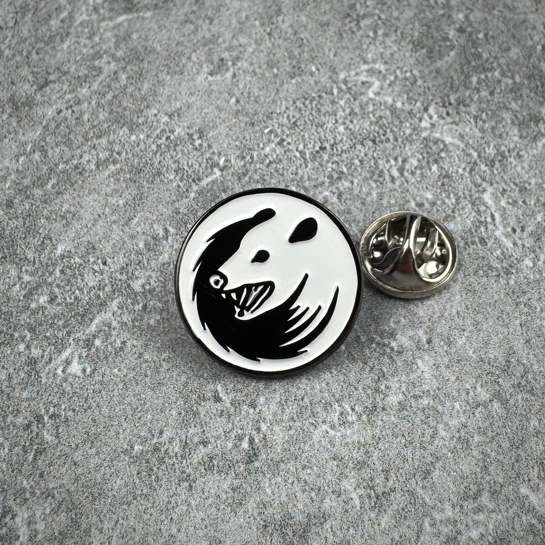 Tuff Possum Logo Enamel Pin