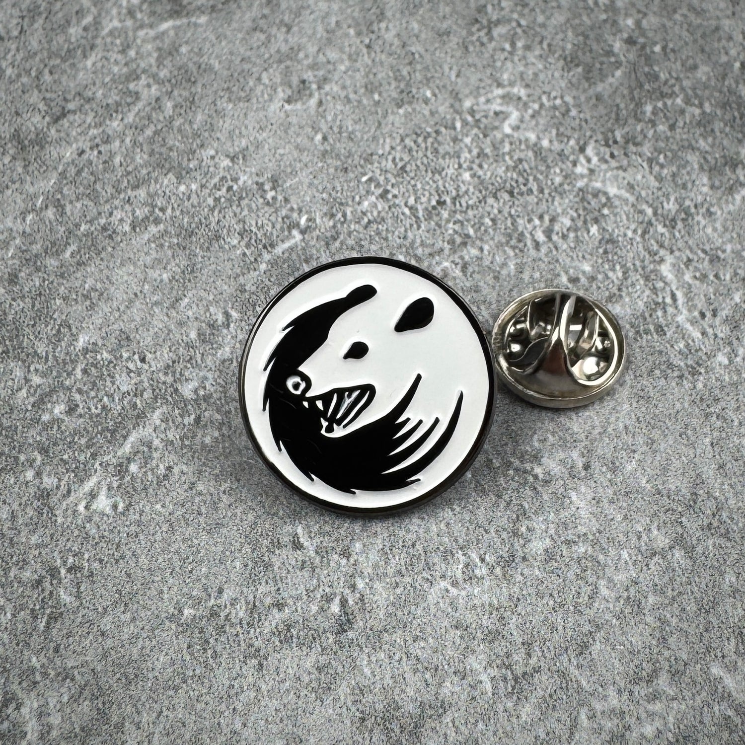 Tuff Possum Logo Enamel Pin