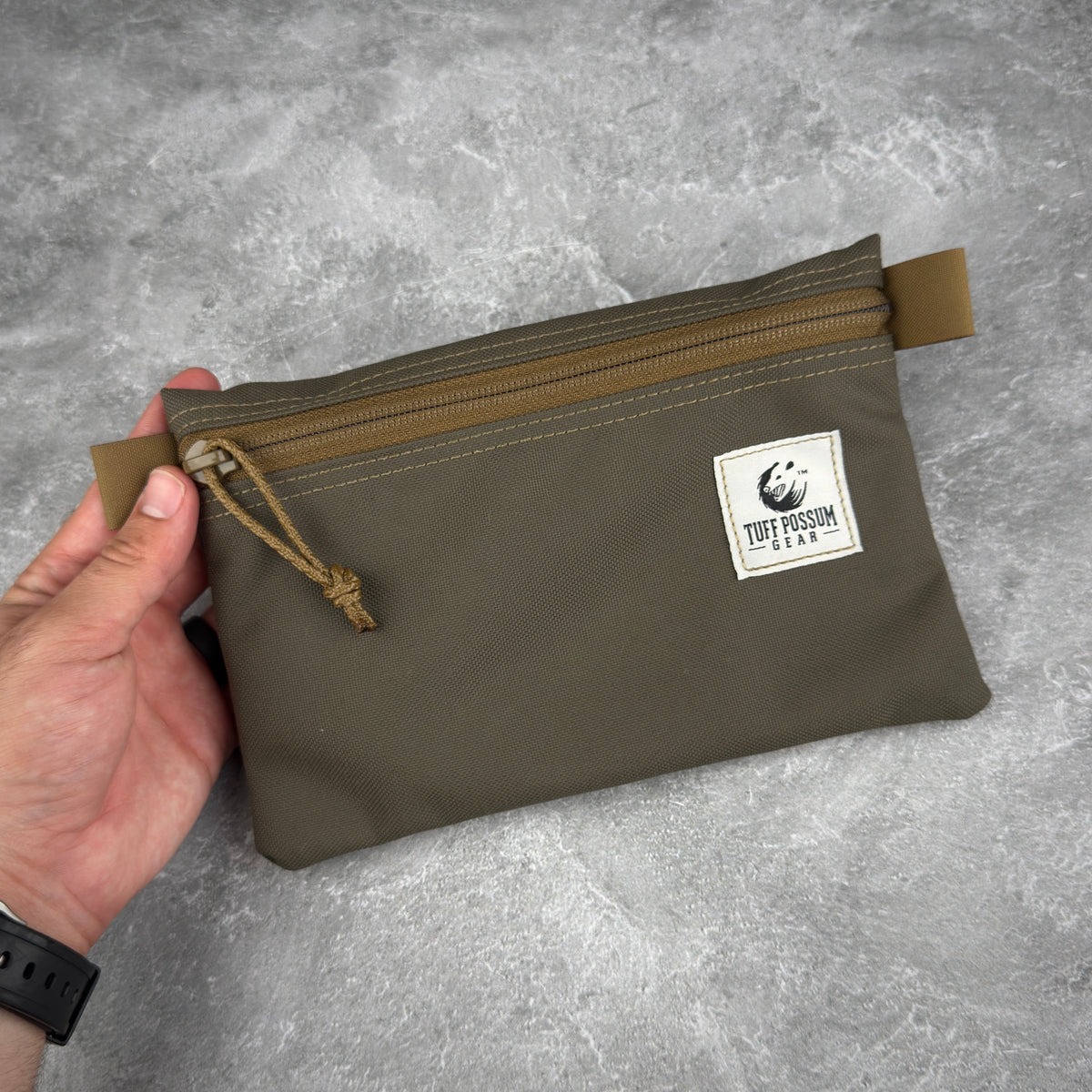 Tuff Possum Gear 6x9 Organized Tool Pouch - Ranger Green
