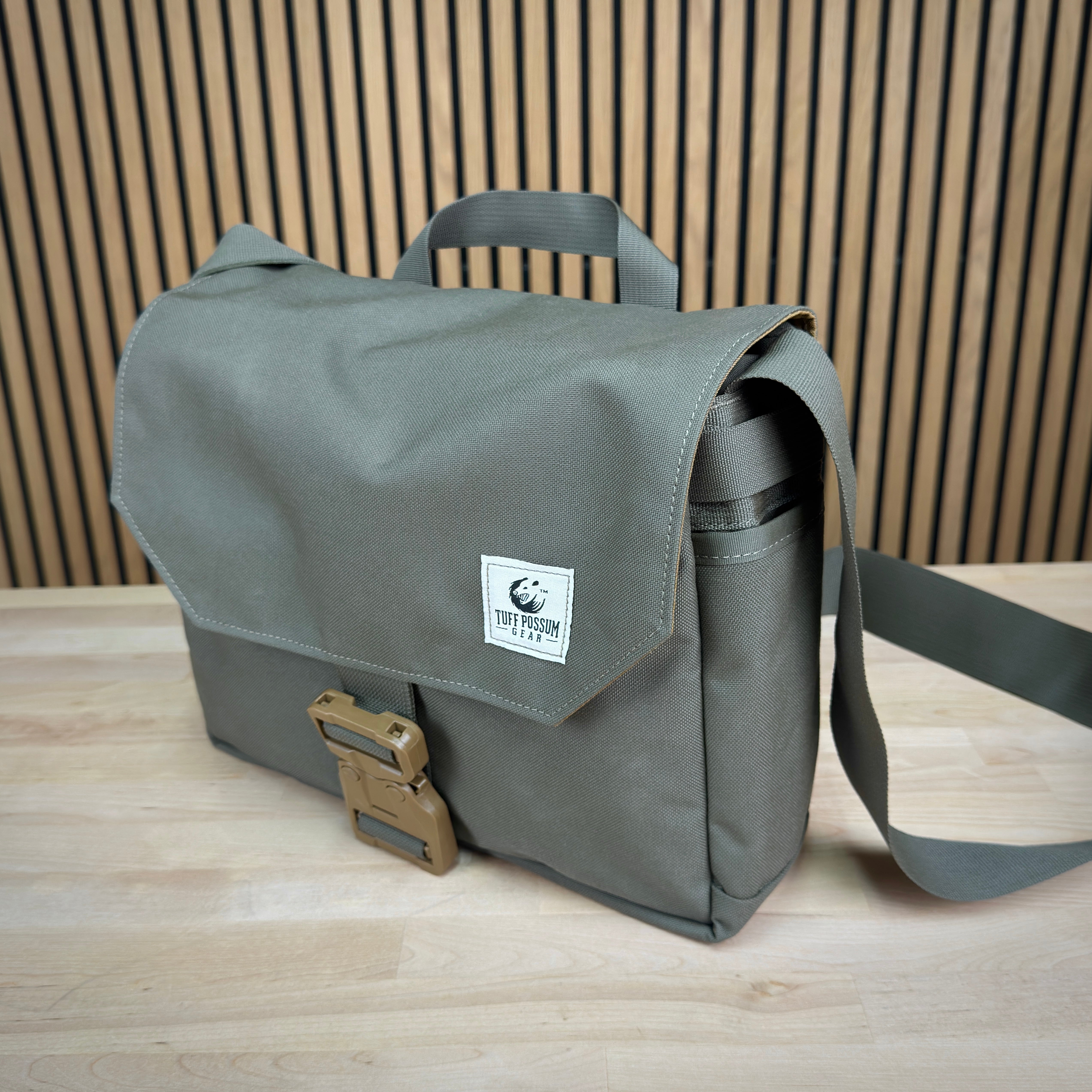 Shackleton EDC Satchel | Everyday Carry Bag Made in USA | Tuff
