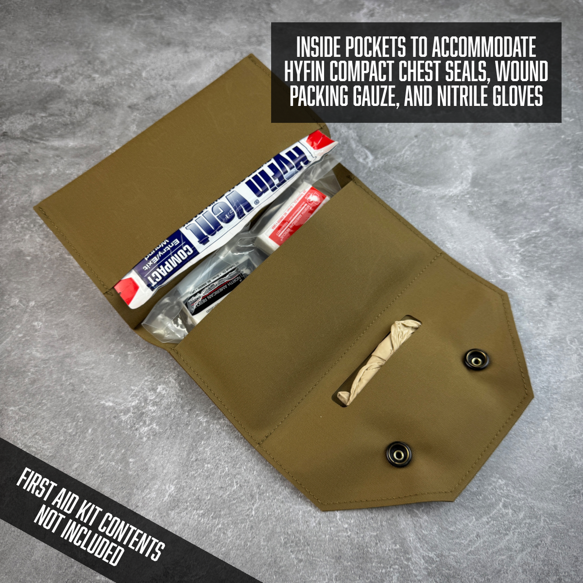 EDC Trauma Kit Trifold Roll