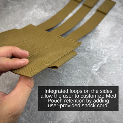 MOLLE/PALS Docking Panel For Med Pouch