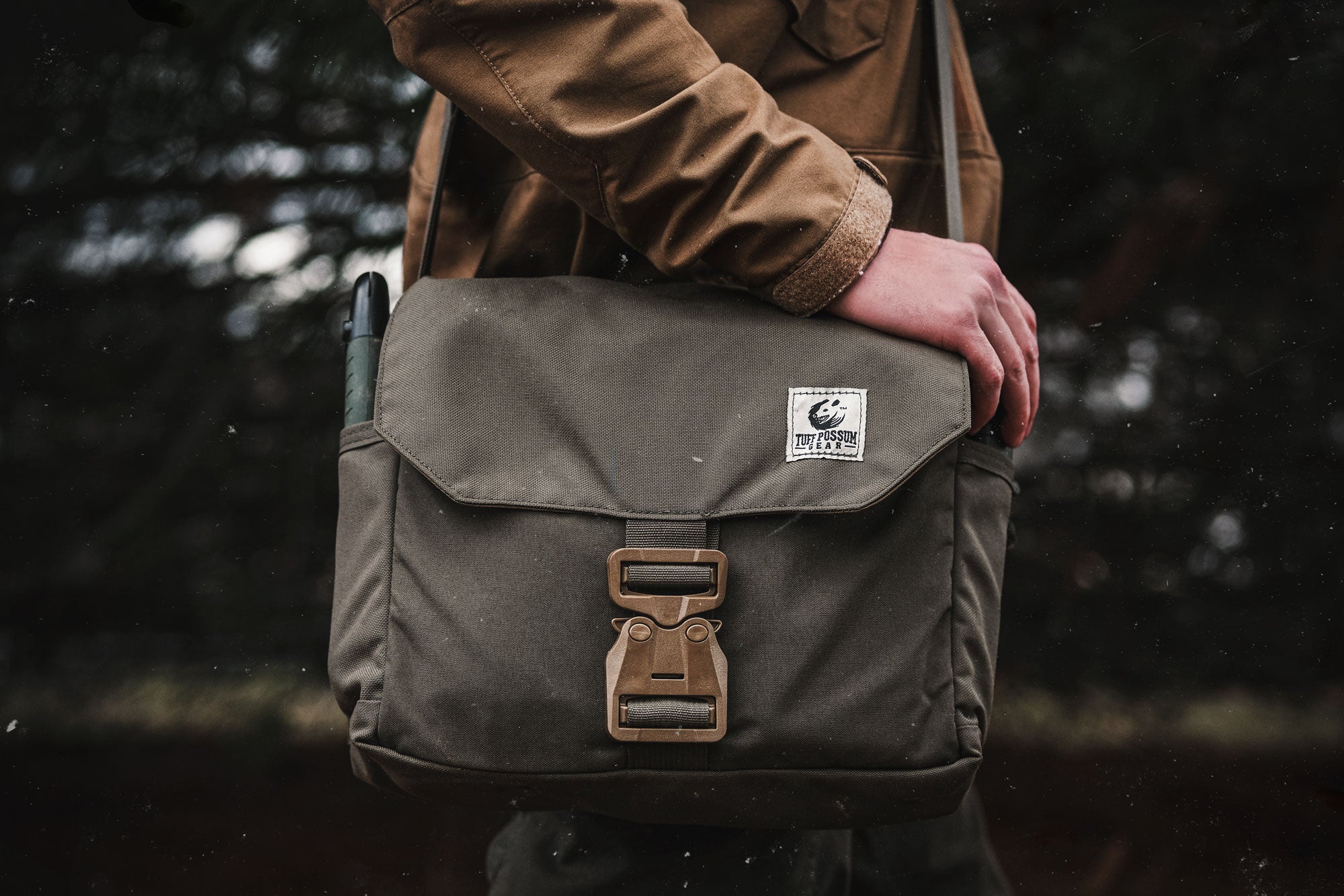 Shackleton EDC Satchel | Everyday Carry Bag Made in USA | Tuff